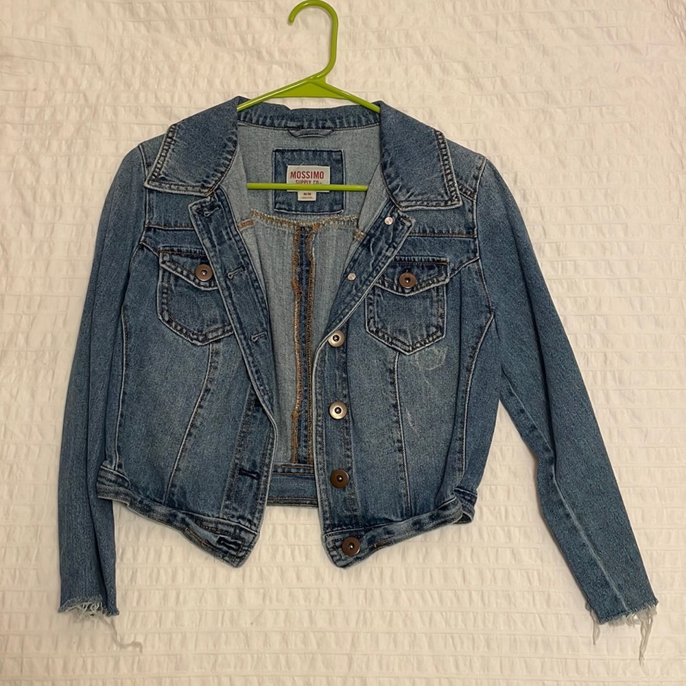 Cropped Jean Jacket